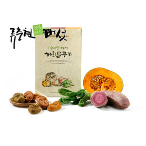 류충현 우리밀 야채하회탈 쿠키 소(15개입)(AQE-1960)