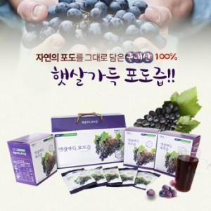 남거창 농협 햇살가득 포도즙/배도라지 진액 30팩(W00F3A4)