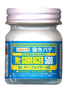Mr  SURFACER 500 병타입 모형공구도료서적 서페이서 병타입(W086664)