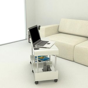 거실 티 소파 테이블 커피 인테리어 노트북 탁자(W4DD00E)