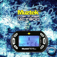 MUZTEK MCT-300클립튜너(WM-MCT-300)