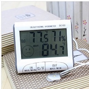 디지털실내외온도계+습도계(WDS-5537)
