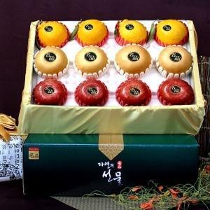 자연선물 사과 배 한라봉 혼합선물세트(W300570)