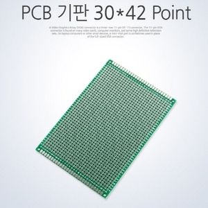 제작용 PCB 기판 8*12cm 양면(PCD-1484)