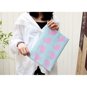 핑크바니 파우치 Big사이즈 발랄하고 귀여운 아이템 화장품 클러치 미니 가방(QDP-0530)